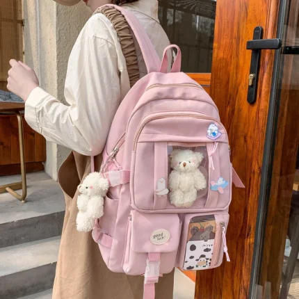 Kawaii Multi-Pocket Bags